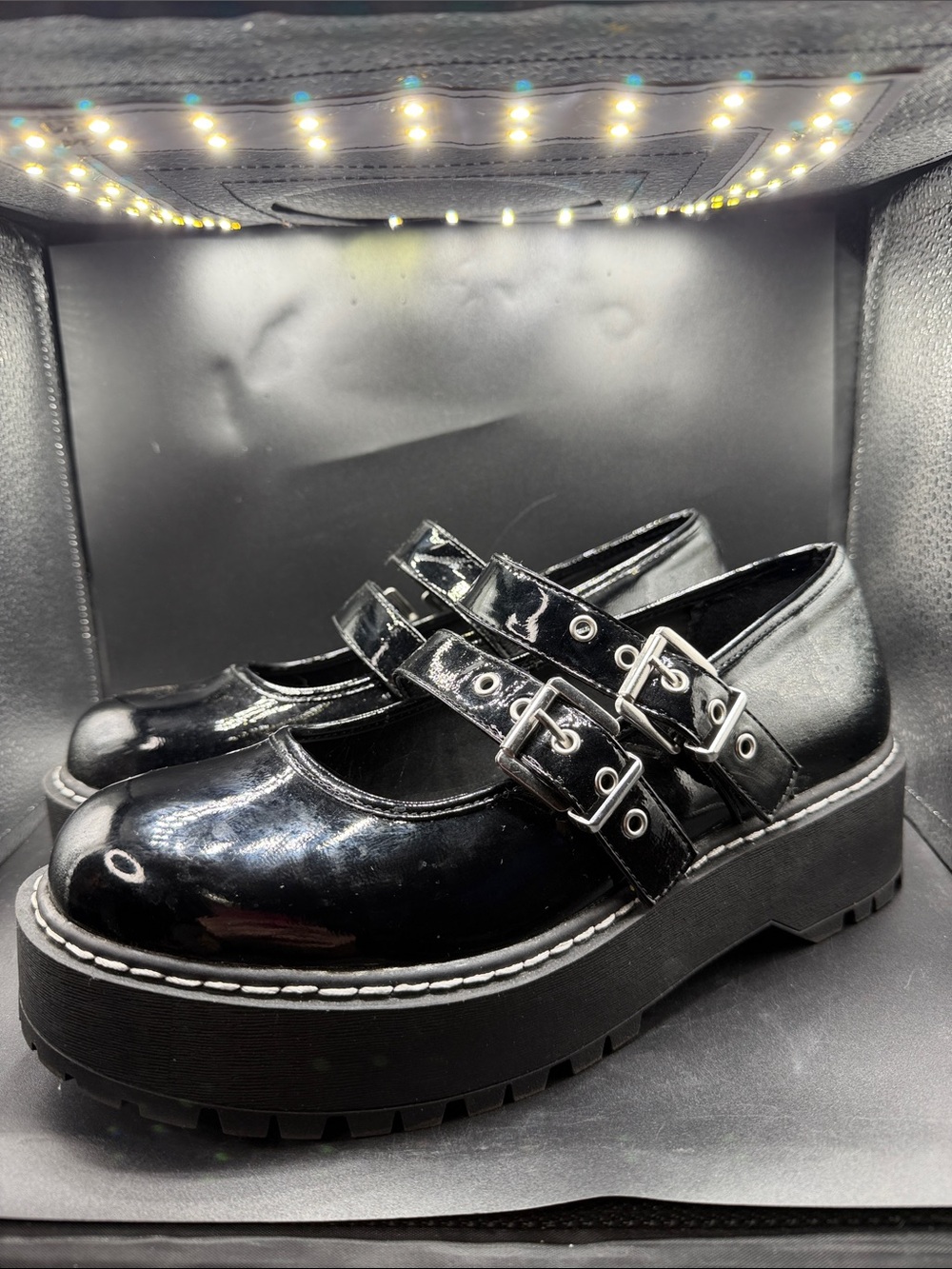 Black Patent Torrid Mary Jane’s - Picture 5 of 9